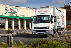 Krispy Kreme's delivery vehicles will 
be fitted with 3G vehicle cameras